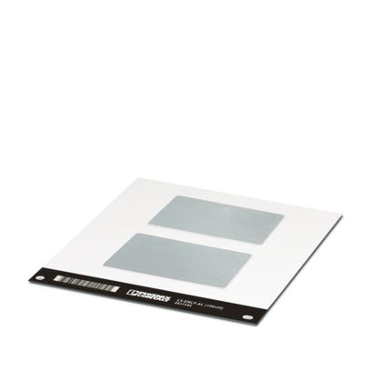 Phoenix Contact LS-EMLP-AL Adhesive Marking Foil, Silver, Pre-printed "Unlabeled", for Devices In The Control Cabinet,