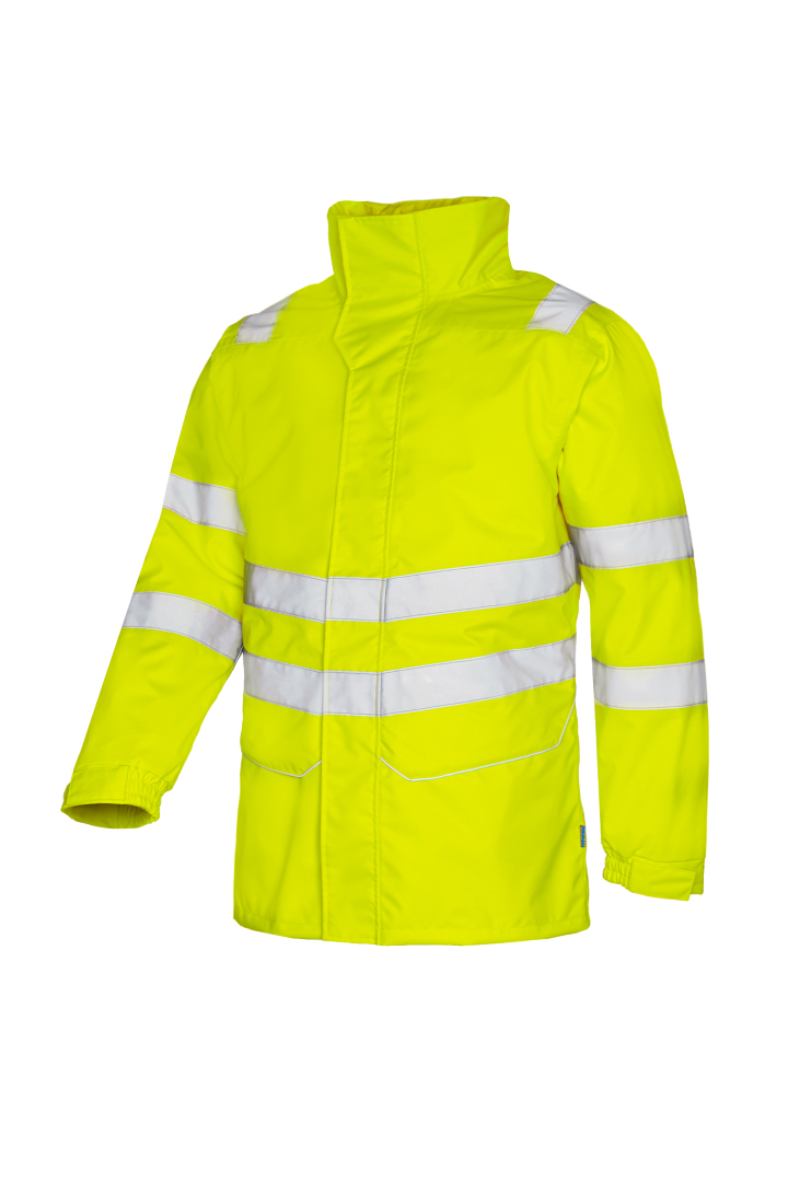 Sioen 628AA2EU1 Yellow Unisex Hi Vis Jacket, L