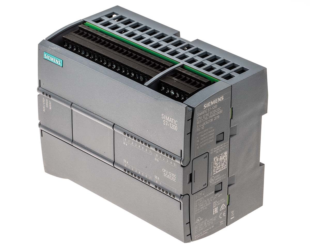 6es7215-1ag40-0xb0 Siemens SIMATIC S7-1200 Series PLC CPU, Digital Transistor Output, 14-Input, Analogue Input