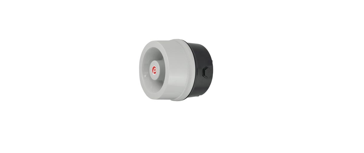e2s Horn Surface 30V ac/dc, IP65, DC, AC 110 dB @ 1m, 3-Tone