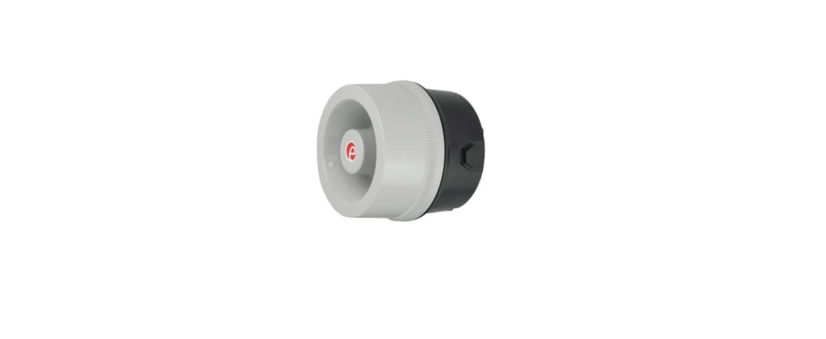 e2s Spectra Series Horn Surface 230V ac/dc, IP65, DC, AC 110 dB @ 1m, 3-Tone