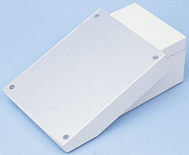 OKW ABS White Lid, 65mm W, 134 mm L for Use with Datatec Enclosure