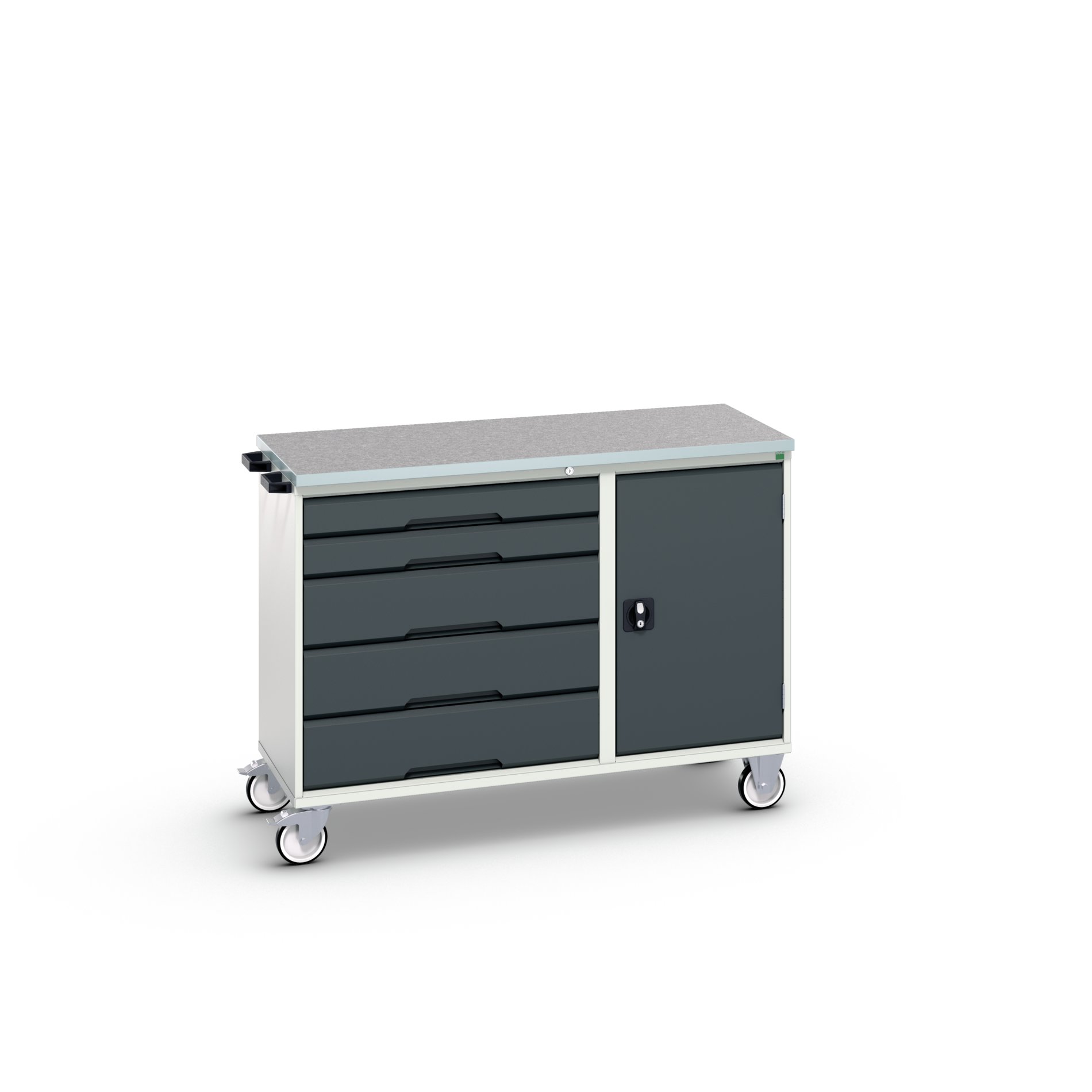 Bott Steel Trolley Trolley, 1300 x 600 x 980mm, 200kg Load