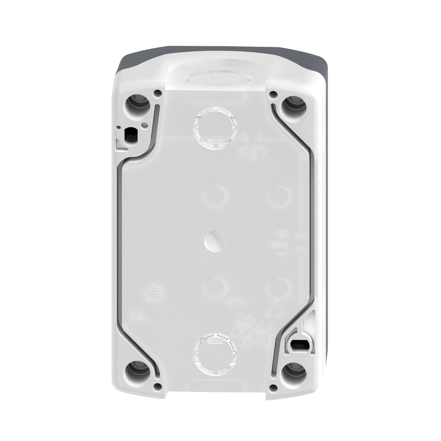 xald213 Schneider Electric Spring Return Enclosed Push Button - 1 NO/1 NC, Polycarbonate, 2 Cutouts, Green, Red, I/O, IP69K,