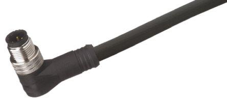 4r4f06e02c3003 Brad Connector & Cable with a 4 Pole M8 Plug