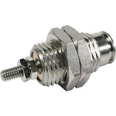 SMC Pneumatic Piston Rod Cylinder - CJPS15-10 15 mm Bore, 10 mm CJP Series, Single Acting Acting