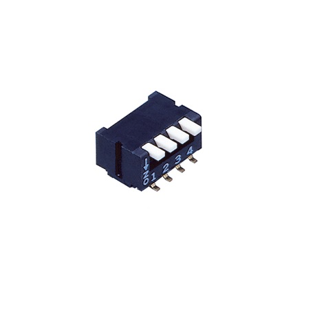 Nidec Components 2 Way PCB Piano Dip Switch DPST, Piano Actuator