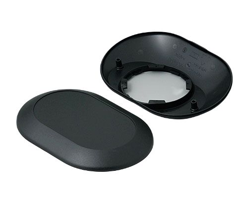OKW B501 Series Black ABS General Purpose Enclosure Flanged 38 mm, 160 mm, 110 mm