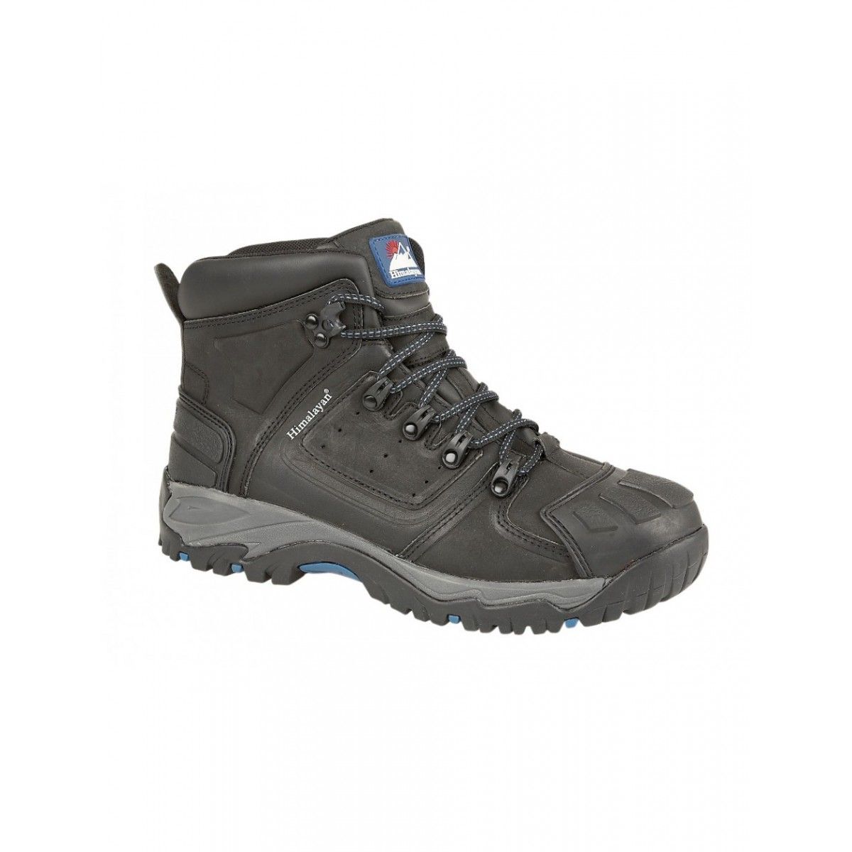 Himalayan HIMALAYAN Black Unisex Waterproof Boots 10 European Standard EN ISO 20345
