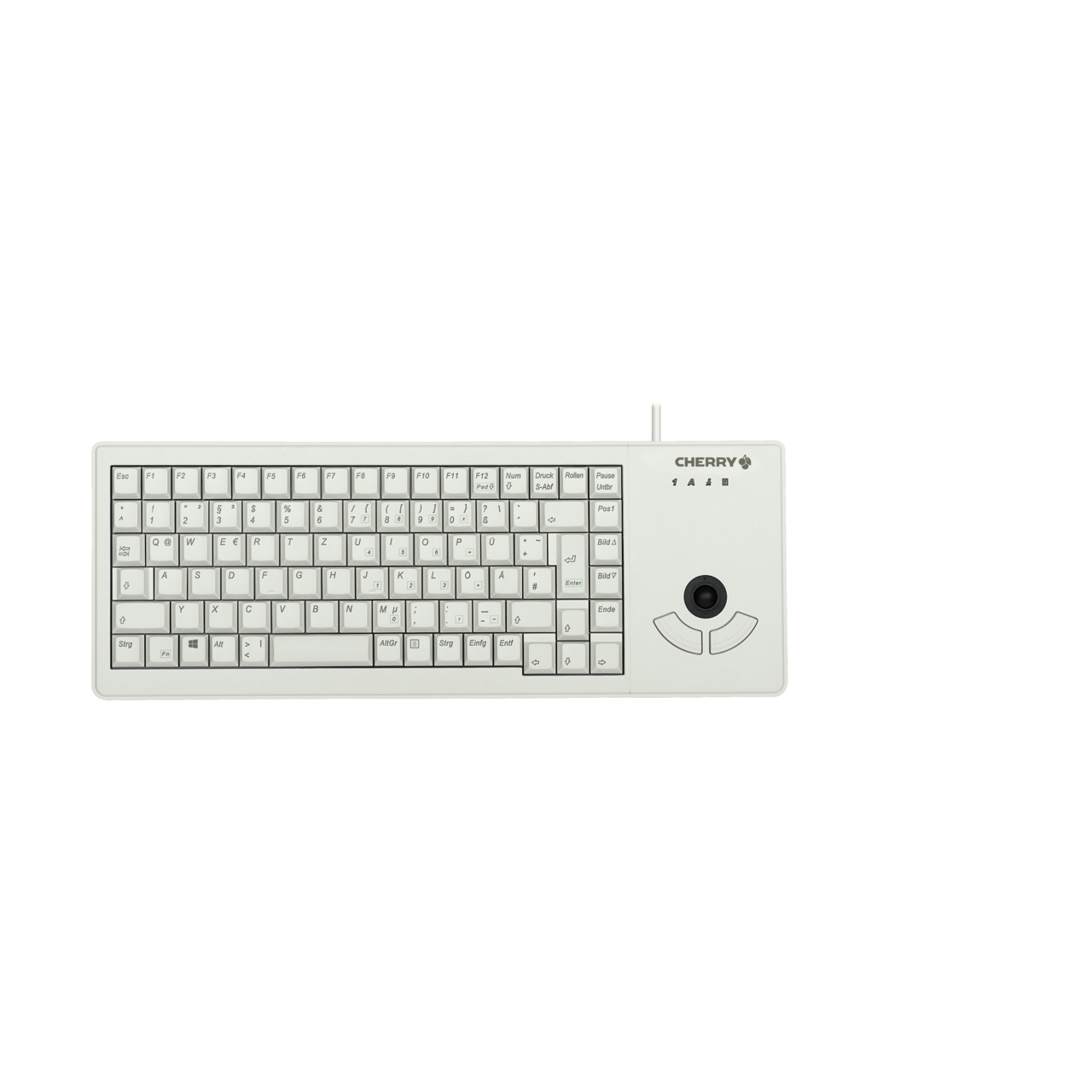 Cherry ML5400 Wired USB Compact Keyboard, QWERTY (Italy), Black