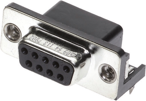 HARTING D-Sub Filter 25 Way Right Angle Through Hole D-sub Connector Socket, 2.77mm Pitch, with 4-40 UNC Threaded