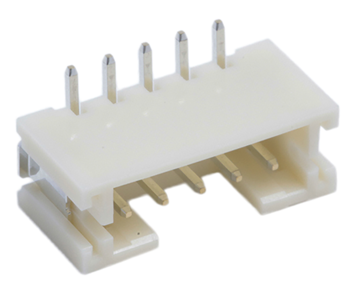 b5b-ph-sm4-tblfsn JST PH Series Straight Surface PCB Header, 5 Contact(s), 2 mm Pitch, 1 Row, Shrouded