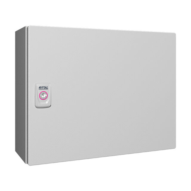 1576000 Rittal Sheet Steel Metal Enclosure, 155mm x 300 mm x 380 mm