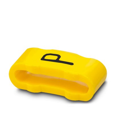 Phoenix Contact SD-WMTBS Slide On Cable Marker, Yellow, Pre-printed "Letters", 10 → 136mm Cable, for Conductor
