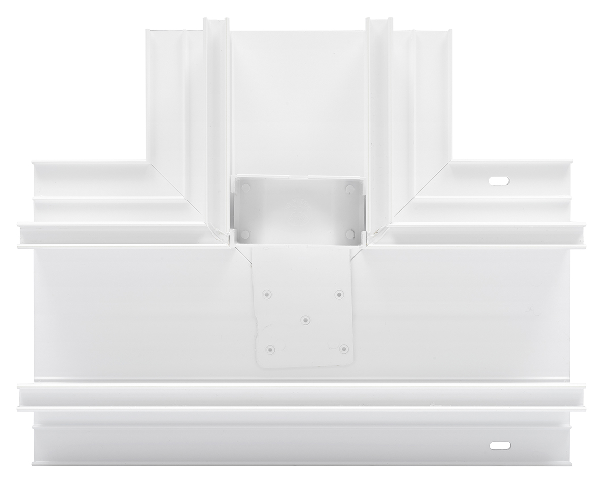 elt3w Schneider Electric uPVC Cable Chain Trunking Flat Tee