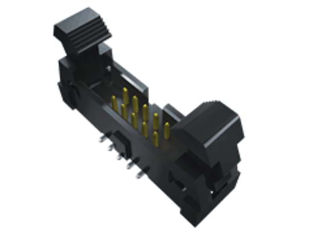 Samtec EHT Series Straight Through Hole PCB Header, 8 Contact(s), 2 mm Pitch, 1 Row, Shrouded