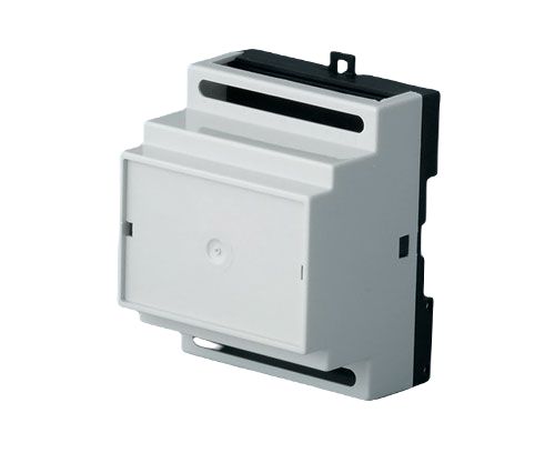 OKW DIN Rail Enclosure Type B650 Series, Polyphenylene Oxide, Polycarbonate 86 mm 58 mm DIN Rail Enclosure 70mm