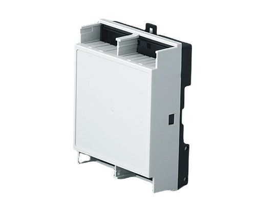 OKW B650 Series Light Grey Polycarbonate, Polyphenylene Oxide General Purpose Enclosure Flanged 89.6 mm, 89.6 mm, 70 mm