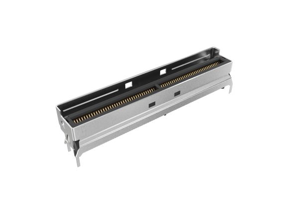 Amphenol Communications Solutions Vertical Edge Connector, 74-Contacts, 0.6mm Pitch