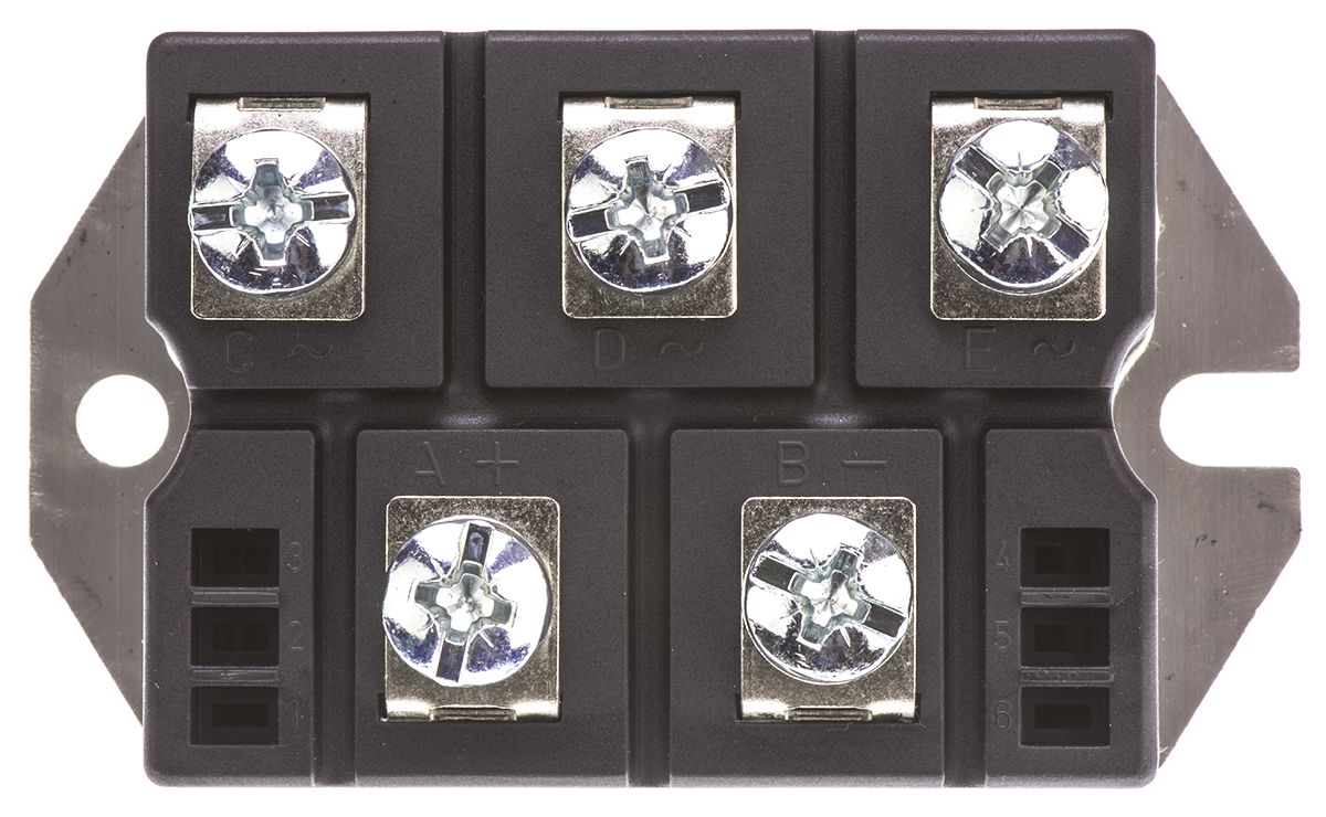 vuo110-12no7 IXYS Bridge Rectifier Module, 127A, 1200V, 3-phase, 5-Pin