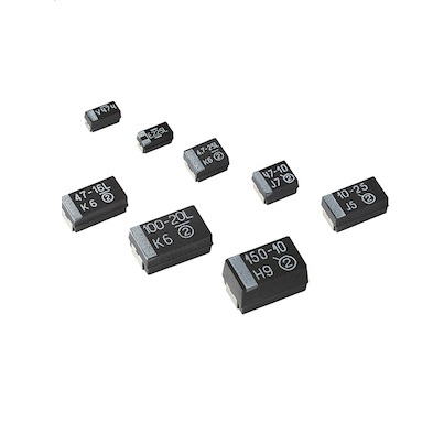 Vishay 22μF Tantalum Capacitor 20V dc