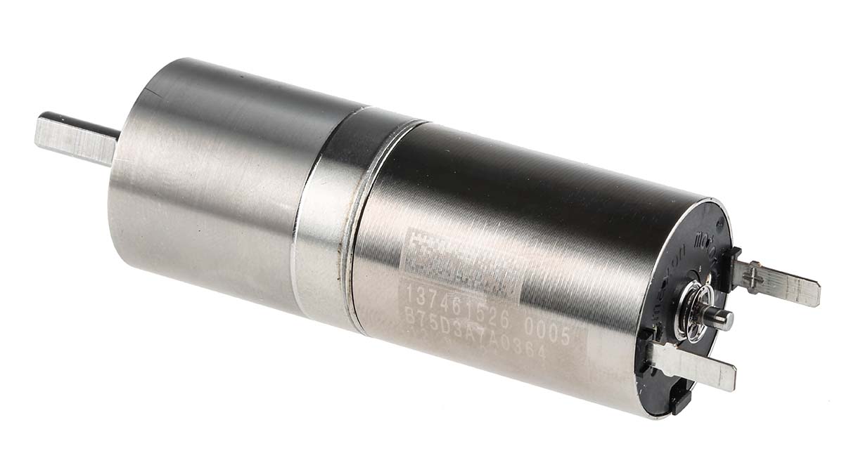 b75d3a7a0364 Maxon Brushed Geared DC Geared Motor, 22.7 W, 12V dc, 90 Ncm, 476rpm, 4 mm Shaft Diameter