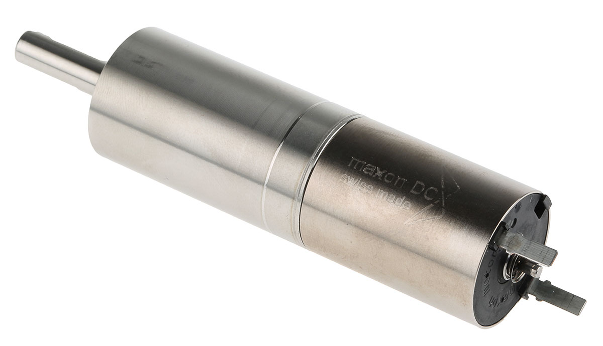 b75d3c444afd Maxon Brushed Geared DC Geared Motor, 24 W, 24V dc, 3.8 Nm, 10800rpm, 6 mm Shaft Diameter