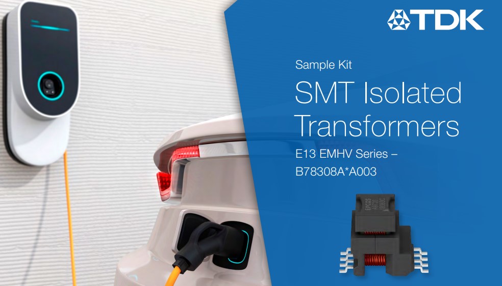 TDK Surface Pulse Transformer 1 : 0.22 :0.78 Turns Ratio, 4.1 μH Prim. Inductance, 75mΩ Prim. Resistance