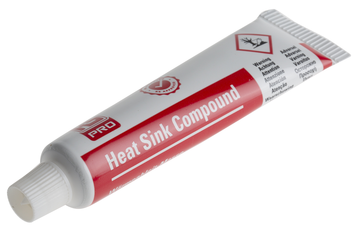 554-311 RS PRO Metal Oxide, Silicone Oil Thermal Paste, 0.65 W/mK, Tube