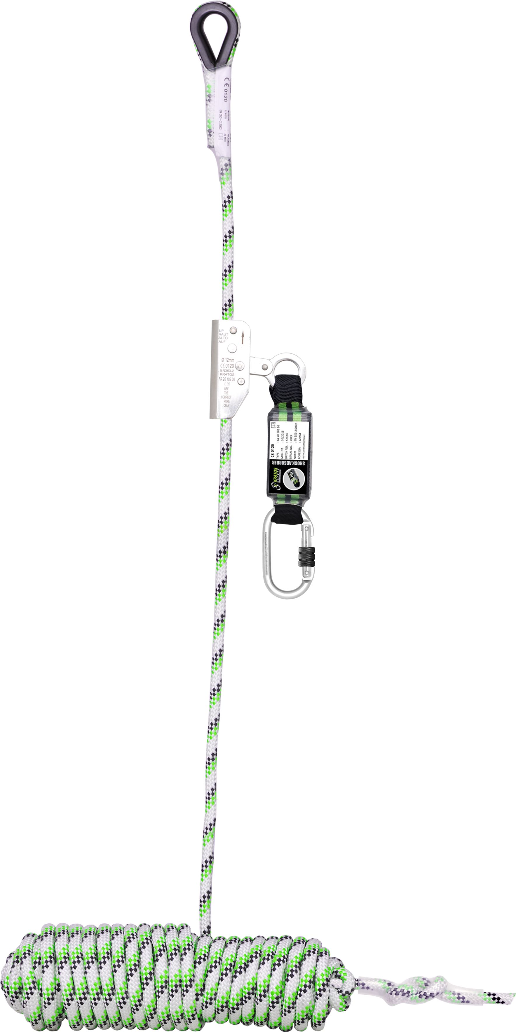 KRATOS SAFETY FA2010250A Sliding Fall Arrester Polyester