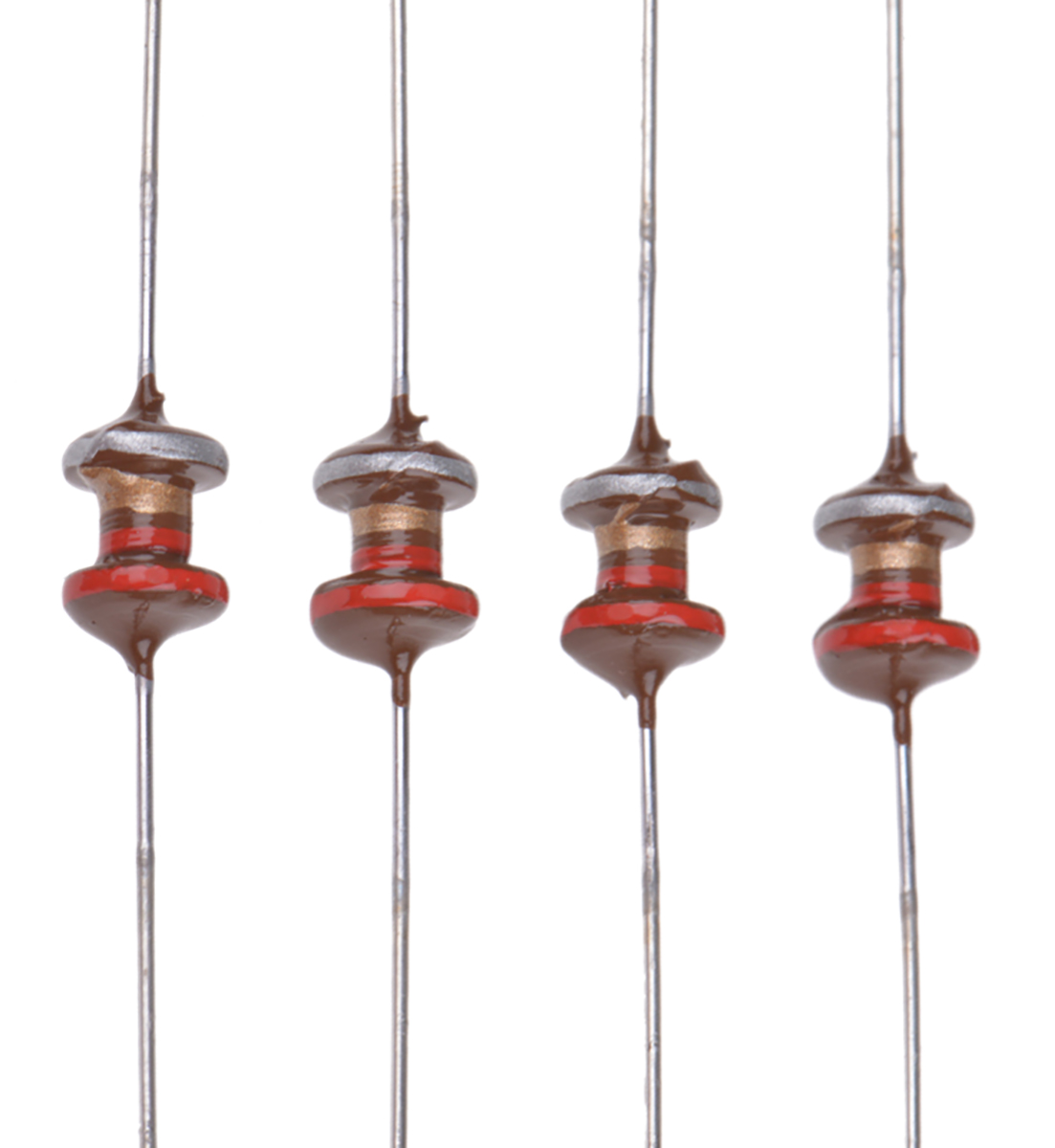 TDK 2.2 μH Ferrite Leaded Inductor, Max SRF:140 MHz, Q:60, 3.65 A Idc, 55 mΩ Rdc, B82144F2