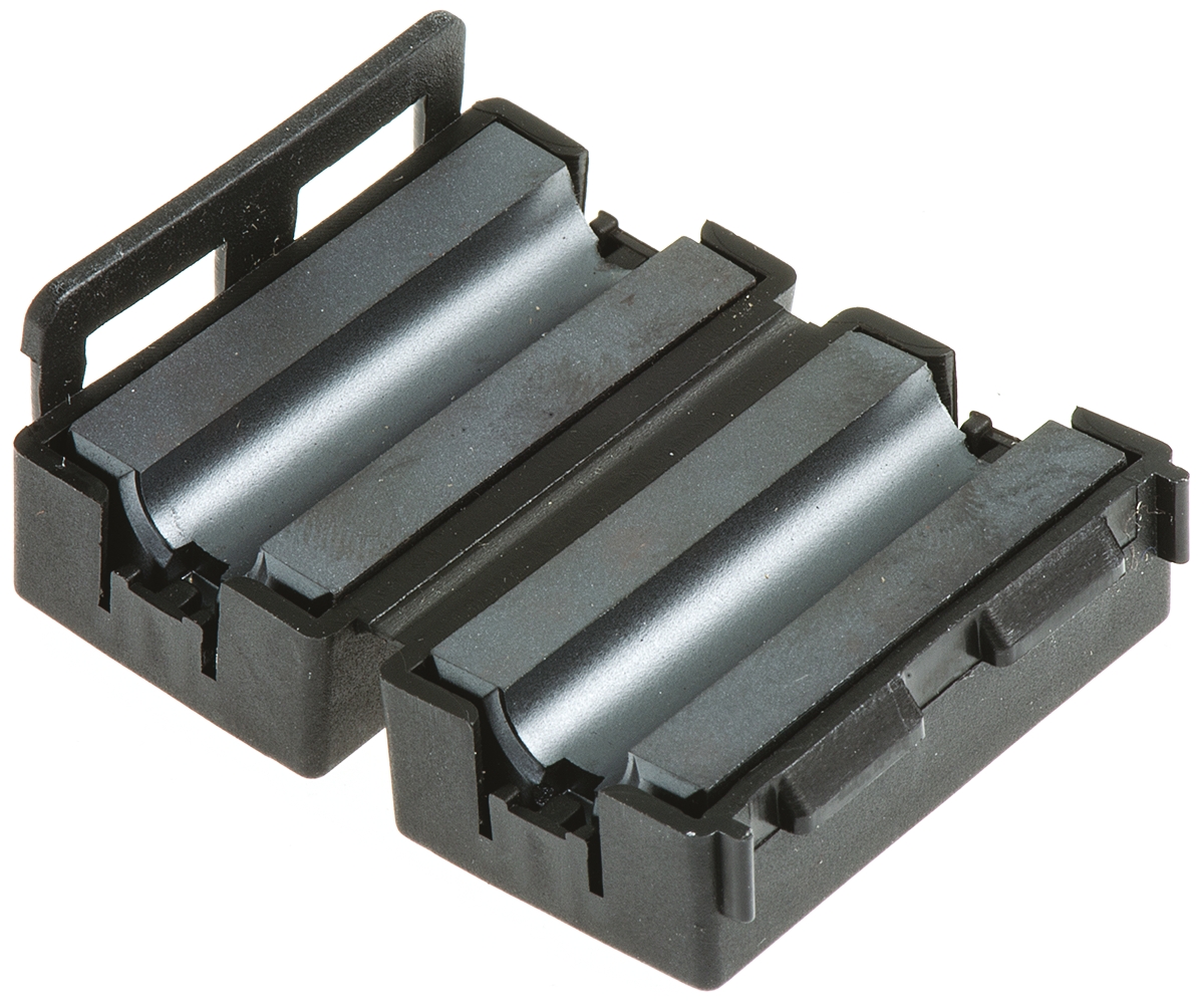 Fair-Rite Openable Ferrite Core No 9.2 mm, For EMI Suppression 32.2 mm, Apertures: 1 17.9 mm, Diameter 6.6 mm