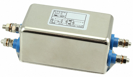 TDK, B84112G 36 A 250V ac/dc 50Hz, 60 Hz, Chassis Mount EMC Filter, Screw 1 Phase