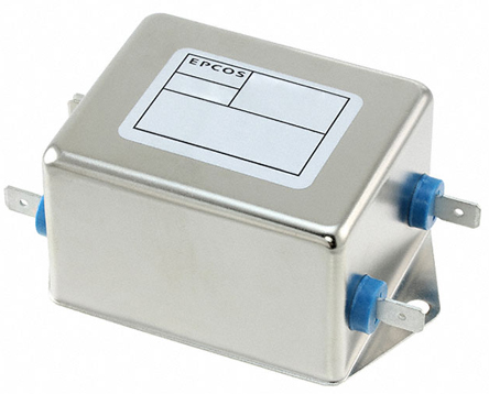 TDK, B84113H 6 A 250V ac/dc 50Hz, 60 Hz, Chassis Mount EMC Filter, Lug 1 Phase