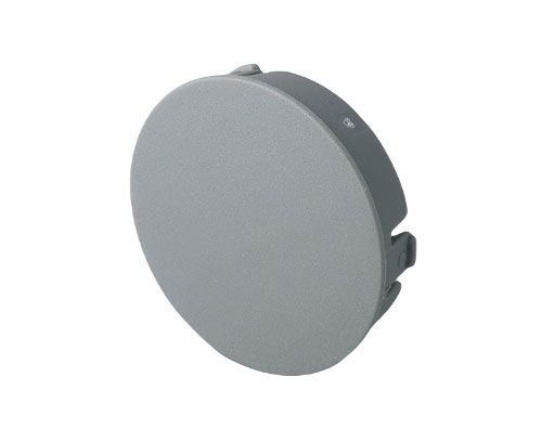 OKW 33 mm Knob Diameter Grey Potentiometer Knob for 0.25 in Shaft Round Shaft, B8633008