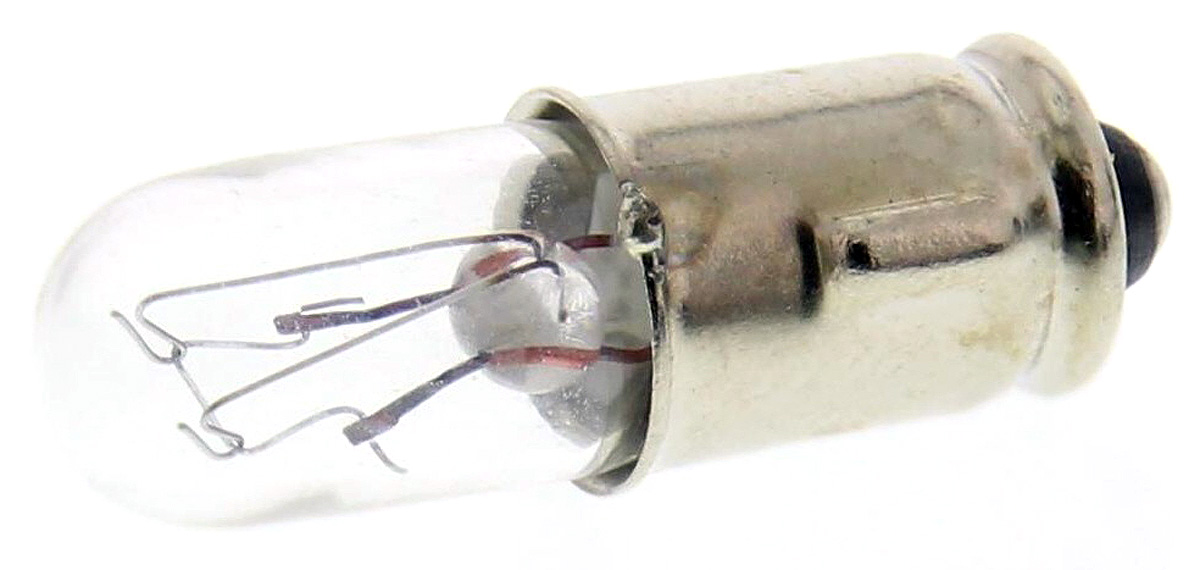 Orbitec BA7S Indicator Light, Clear, 24V, 50mA, 1000 h