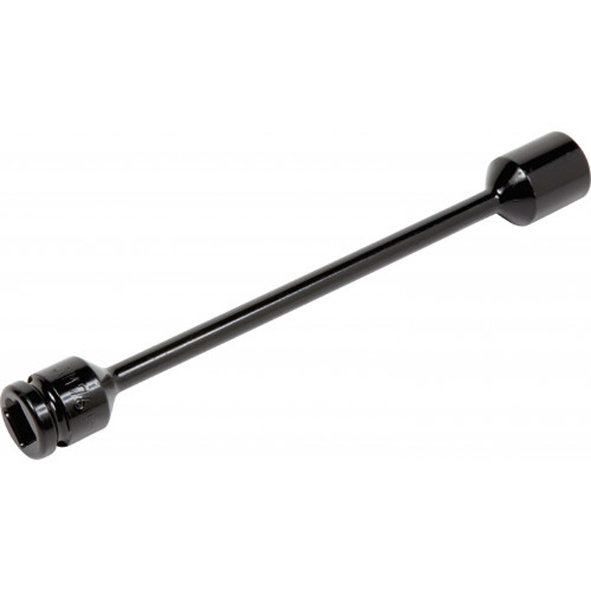 SAM 1/2 in Drive 21mm Torque Impact Socket, 210mm, 210 mm Overall Length