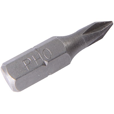 SAM Phillips Screwdriver Bit, 5/16 in Tip, 5/16 in Drive, Square Drive, 35 mm Overall