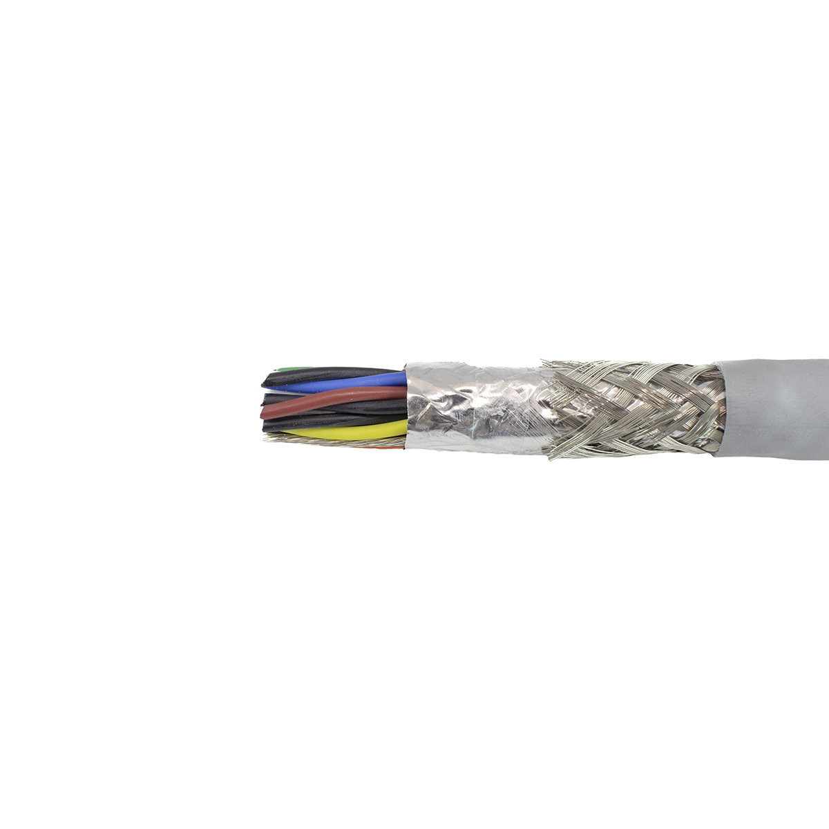 Alpha Wire Pro-Tekt Series Data Cable, 0.23 mm², 50 m, Grey Sheath Polyvinyl Chloride