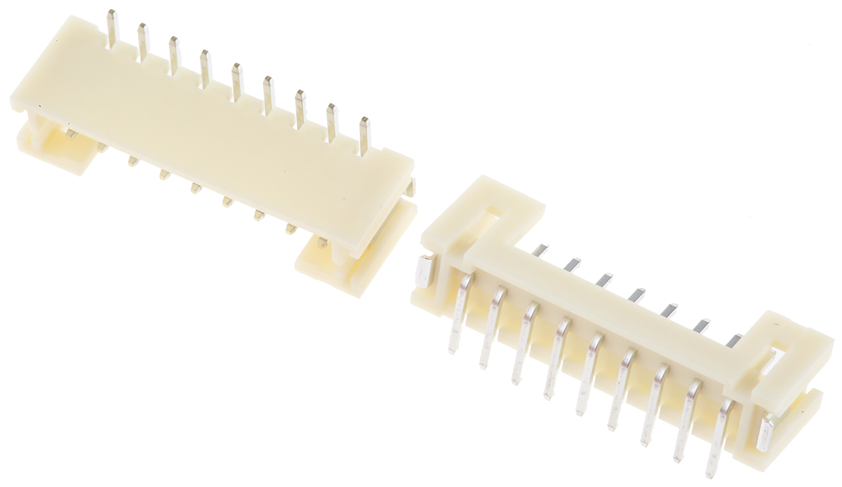 JST PH Series Straight Surface PCB Header, 9 Contact(s), 2 mm Pitch, 1 Row, Shrouded