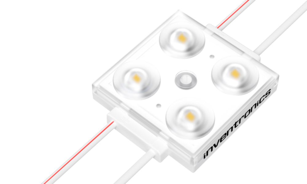 Inventronics BA-CX-L-HO-SQ-830-G6 BA-CX-L-HO-SQ LED Module 4-LEDs Warm White LED (3000K)