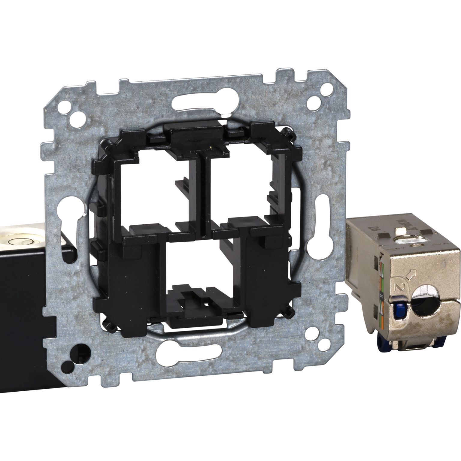 mtn4576-0021 Schneider Electric Grey, 1 Gang, Merten Inserts
