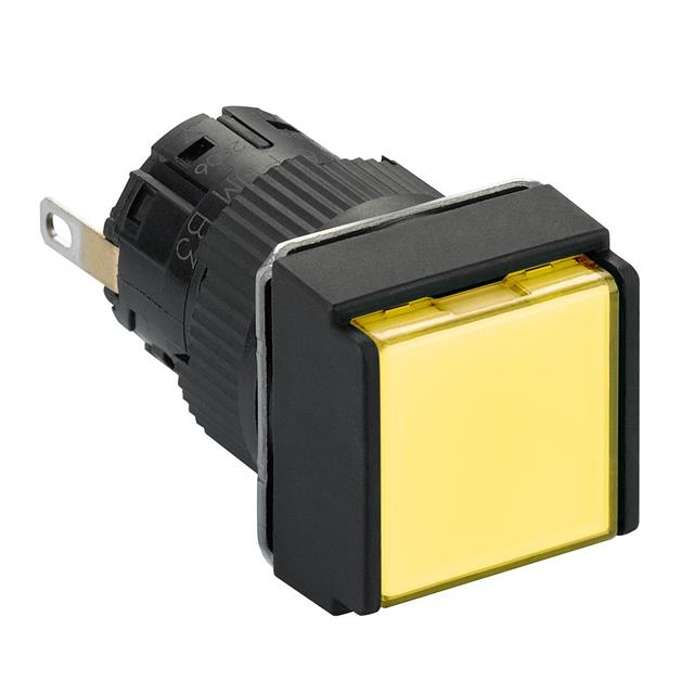 xb6ecv5bp Schneider Electric XB6 Yellow LED Pilot Light, 16mm Cutout, IP65, 24 V, 10 mA