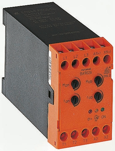 Dold BA9026 Soft Starter 460V ac, 3 kW, 3 Phase, IP20, IP40