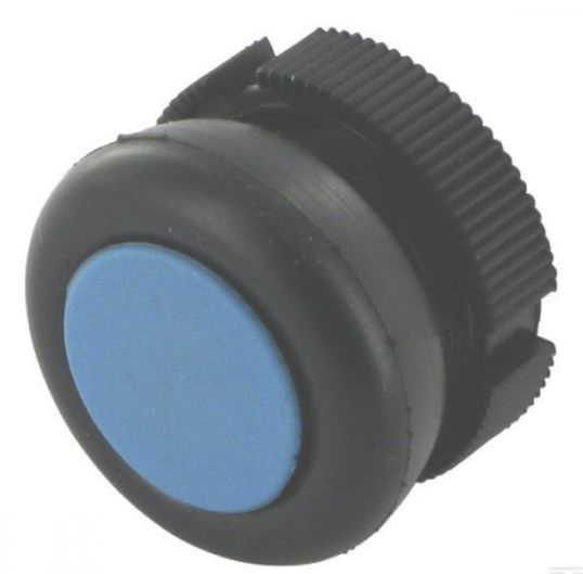 xaca9416 Schneider Electric XAC A Series, Blue Push Button Head, Front Mounting, 22mm Cutout