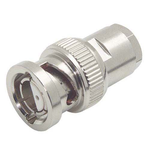 L-Com BAC Series Male BNC, 78 Ω, Straight Body