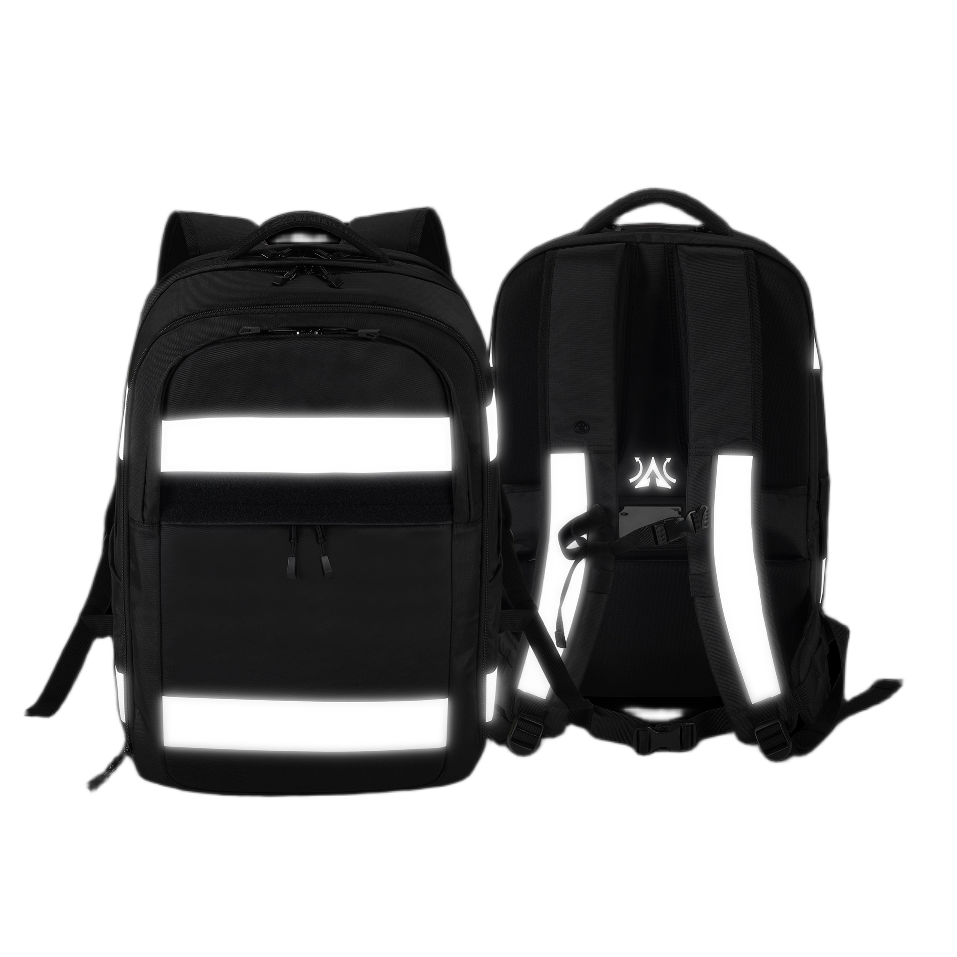 back-06 Backpack SURFLEX Black Backpack 260 mm 360mm 520 mm
