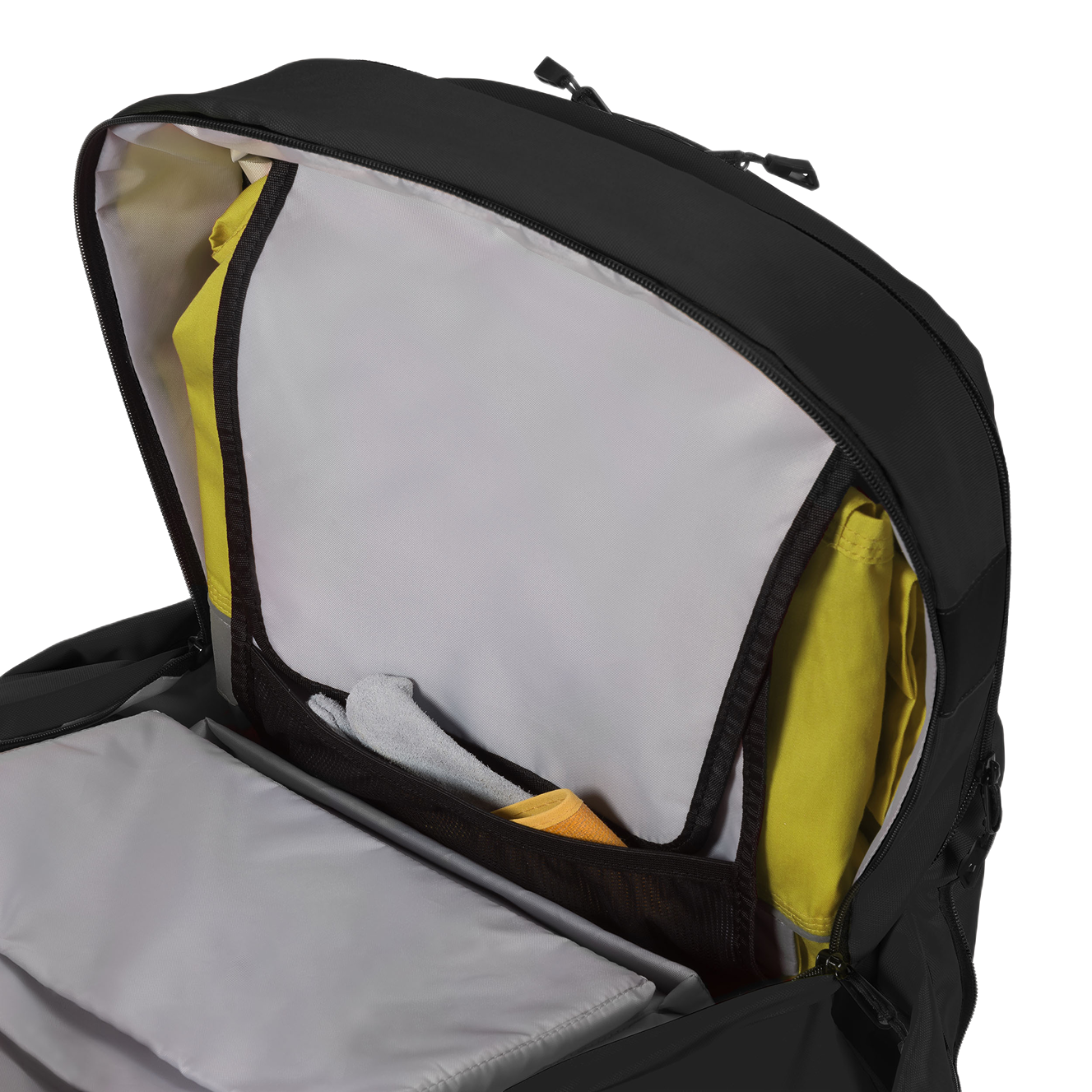 back-06 Backpack SURFLEX Black Backpack 260 mm 360mm 520 mm