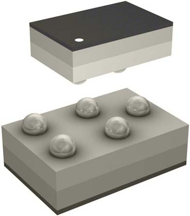 50 Ω STMicroelectronics Flip-Chip Balun Transformer