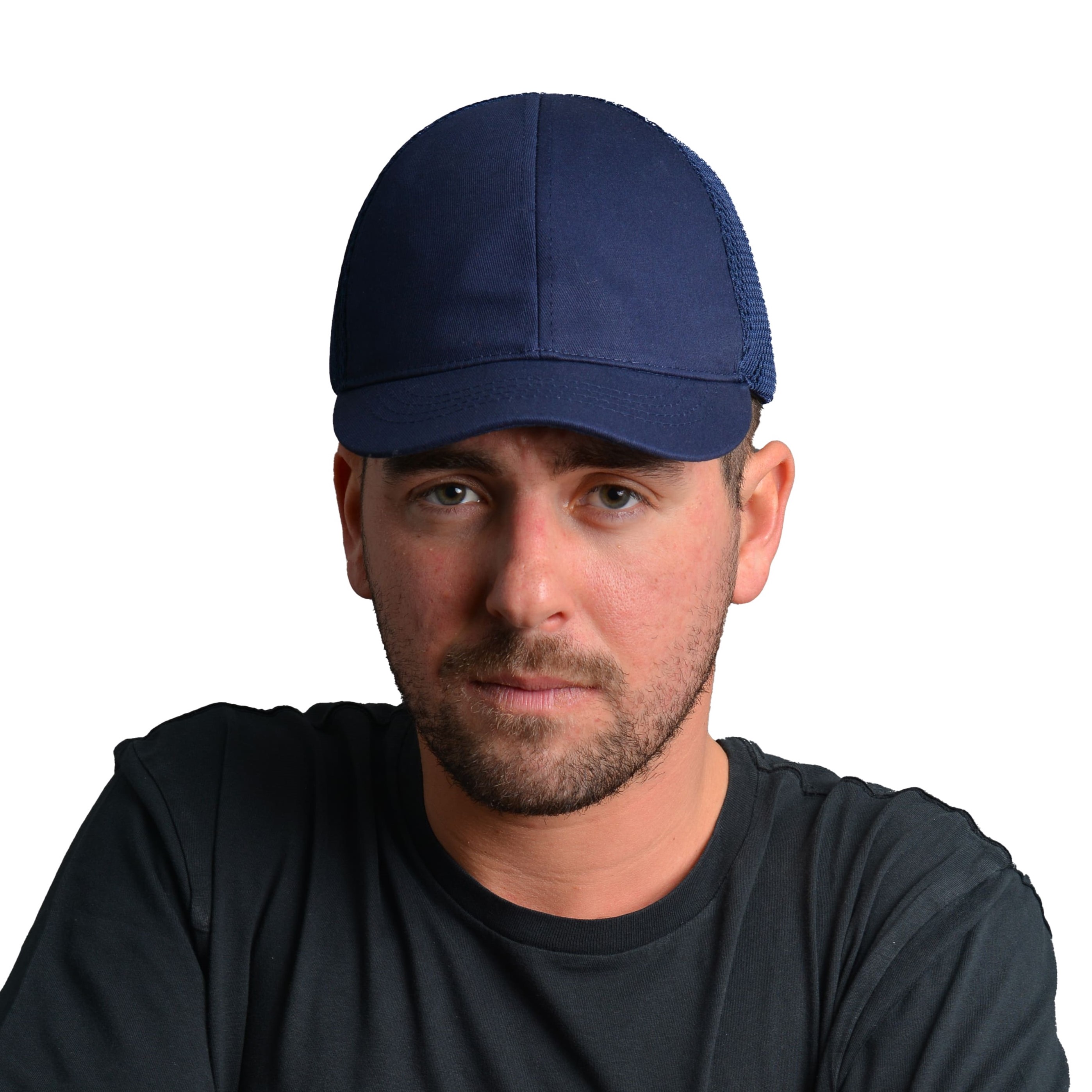 basc02v05 SURFLEX Navy Standard Bump Cap Polyester